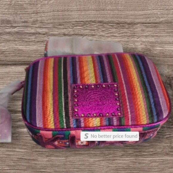 Kurt Geiger Southbank Canvas Camera Bag NEW IN BOX - Picture 7 of 11